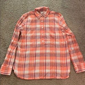 Barely worn, J.Crew tunic style button down, Sz XS